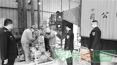 山東德州整治企業(yè)燃煤設施