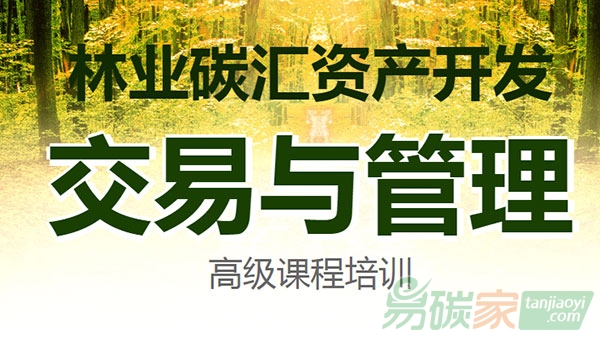 林業(yè)碳匯資產(chǎn)開發(fā)、交易與管理