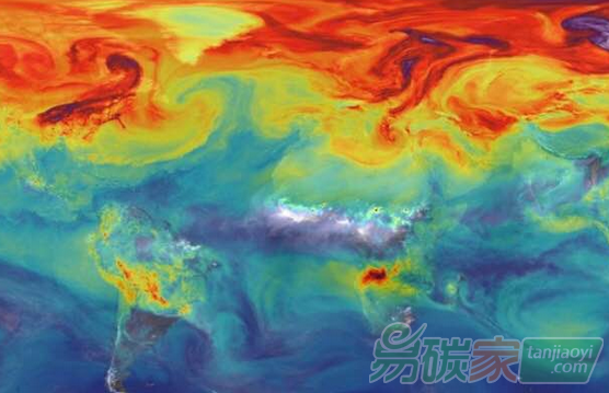 全球二氧化碳濃度創(chuàng)500萬年新高