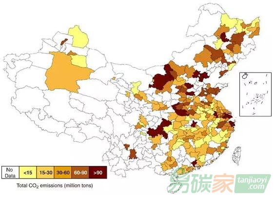 我國(guó)2010年地市級(jí)二氧化碳、能源、社會(huì)經(jīng)濟(jì)數(shù)據(jù)清單